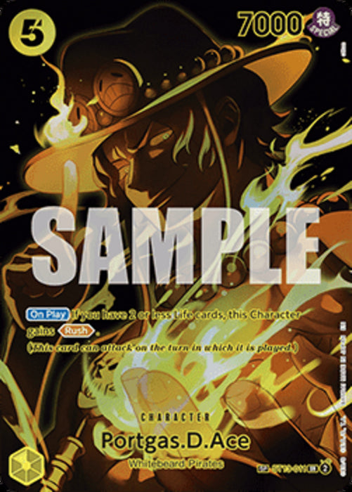 Portgas.D.Ace (ST13-011) OP12 Special Rare Englisch
