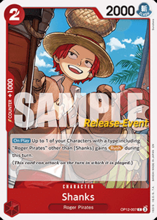 Shanks (OP12-007) OP12P Common Englisch