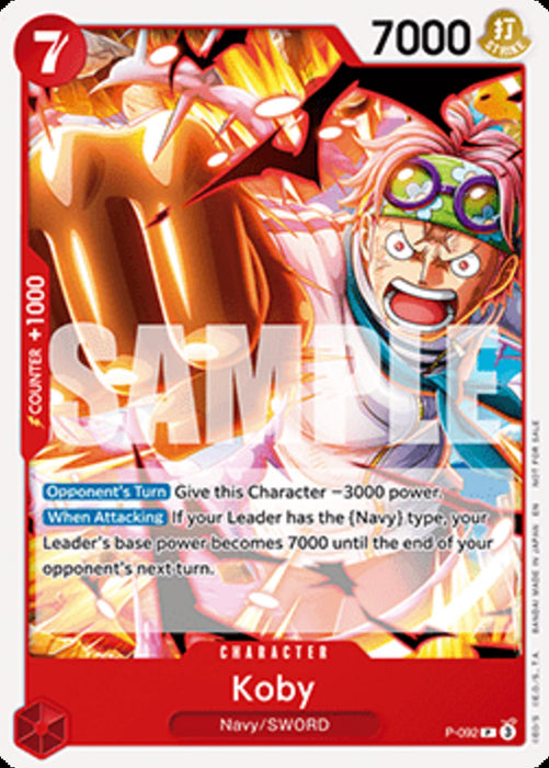 Koby (P-092) (V.2) P Promo Englisch