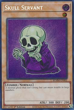 Skull Servant (V.1) BLMM-EN002 Secret Rare Englisch
