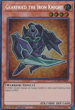 Gearfried the Iron Knight (V.1) BLMM-EN004 Secret Rare Englisch