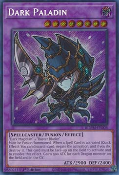 Dark Paladin (V.1) BLMM-EN008 Secret Rare Englisch