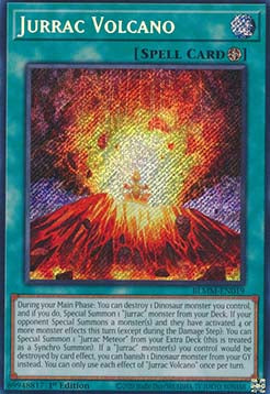 Jurrac Volcano BLMM-EN019 Secret Rare Englisch