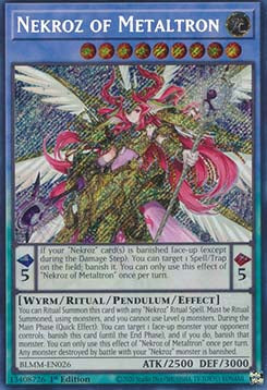 Nekroz of Metaltron BLMM-EN026 Secret Rare Englisch