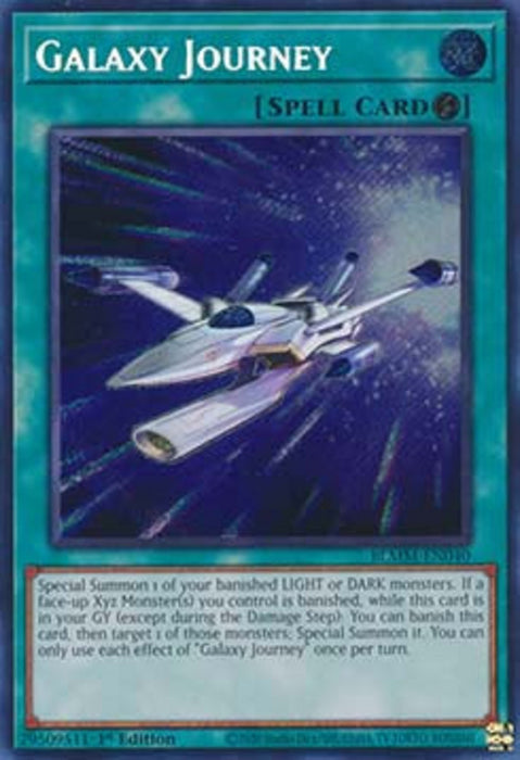 Galaxy Journey BLMM-EN040 Secret Rare Englisch