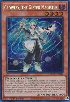 Crowley, the Gifted Magistus BLMM-EN044 Secret Rare Englisch
