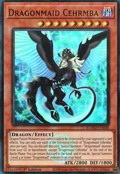 Dragonmaid Cehrmba BLMM-EN048 Ultra Rare Englisch