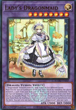 Lady's Dragonmaid (V.1) BLMM-EN049 Ultra Rare Englisch