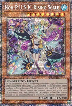 Noh-P.U.N.K. Rising Scale (V.2) BLMM-EN050 Starlight Rare Englisch