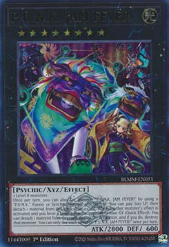 P.U.N.K. JAM FEVER! (V.1) BLMM-EN051 Ultra Rare Englisch