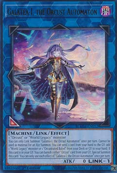 Galatea-I, the Orcust Automaton (V.1) BLMM-EN052 Ultra Rare Englisch
