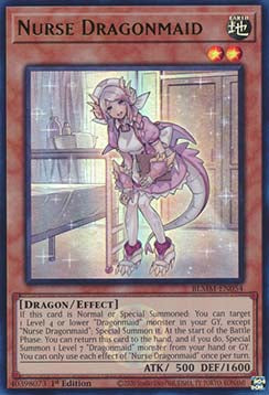 Nurse Dragonmaid BLMM-EN054 Ultra Rare Englisch