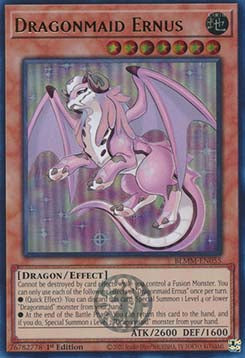 Dragonmaid Ernus BLMM-EN055 Ultra Rare Englisch