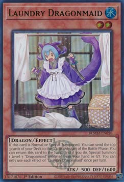 Laundry Dragonmaid BLMM-EN056 Ultra Rare Englisch