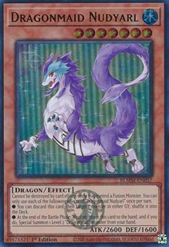 Dragonmaid Nudyarl BLMM-EN057 Ultra Rare Englisch