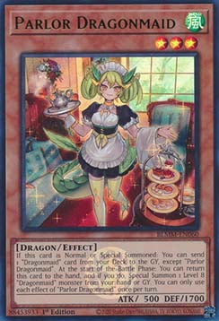 Parlor Dragonmaid BLMM-EN060 Ultra Rare Englisch