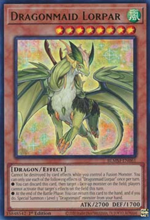 Dragonmaid Lorpar BLMM-EN061 Ultra Rare Englisch