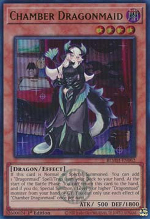 Chamber Dragonmaid BLMM-EN062 Ultra Rare Englisch