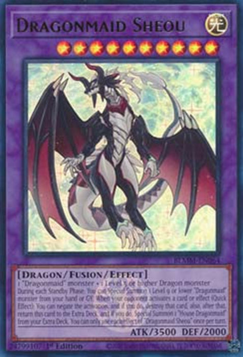 Dragonmaid Sheou BLMM-EN064 Ultra Rare Englisch