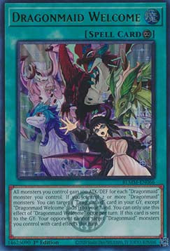 Dragonmaid Welcome BLMM-EN066 Ultra Rare Englisch