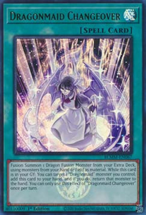 Dragonmaid Changeover BLMM-EN067 Ultra Rare Englisch