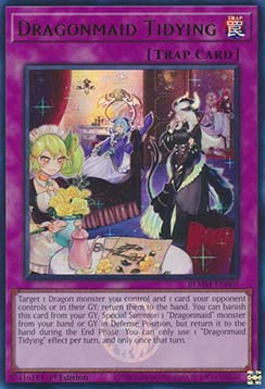 Dragonmaid Tidying BLMM-EN069 Ultra Rare Englisch