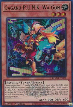 Gagaku-P.U.N.K. Wa Gon BLMM-EN071 Ultra Rare Englisch
