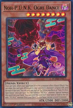 Noh-P.U.N.K. Ogre Dance BLMM-EN075 Ultra Rare Englisch