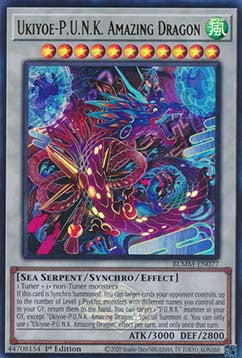 Ukiyoe-P.U.N.K. Amazing Dragon BLMM-EN077 Ultra Rare Englisch