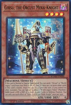 Girsu, the Orcust Mekk-Knight BLMM-EN088 Ultra Rare Englisch