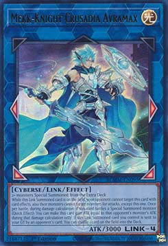 Mekk-Knight Crusadia Avramax BLMM-EN095 Ultra Rare Englisch