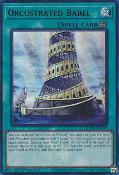 Orcustrated Babel BLMM-EN097 Ultra Rare Englisch