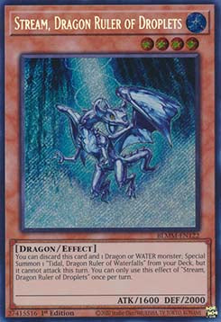 Stream, Dragon Ruler of Droplets BLMM-EN122 Secret Rare Englisch