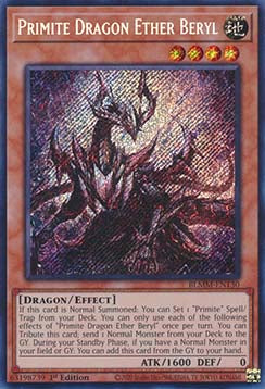 Primite Dragon Ether Beryl BLMM-EN130 Secret Rare Englisch