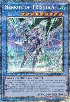 Nekroz of Trishula (V.2) BLMM-EN132 Starlight Rare Englisch