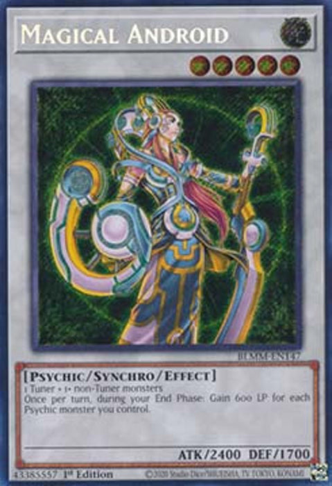 Magical Android BLMM-EN147 Secret Rare Englisch