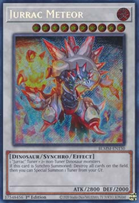 Jurrac Meteor (V.1) BLMM-EN150 Secret Rare Englisch