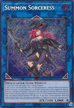 Summon Sorceress BLMM-EN157 Secret Rare Englisch
