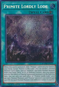 Primite Lordly Lode BLMM-EN172 Secret Rare Englisch