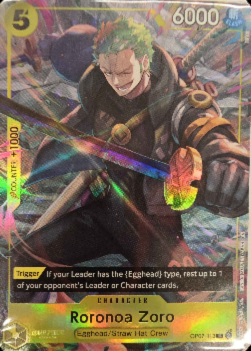 Roronoa Zoro (OP07-113) (V.2) UP Uncommon Englisch