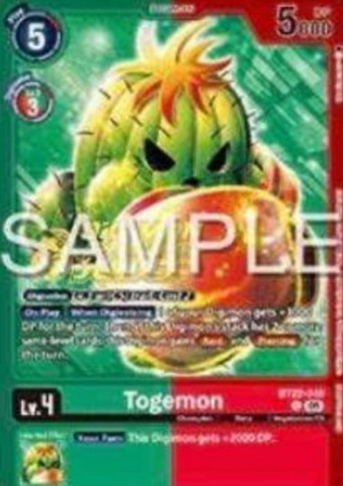 Togemon (BT22-048) JP Alternative Art Englisch