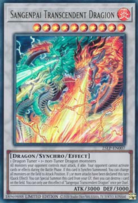 Sangenpai Transcendent Dragion (V.1) 25LP-EN007 Ultra Rare Englisch