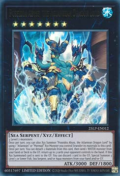 Poseidra Abyss, the Atlantean Dragon Lord (V.1) 25LP-EN012 Ultra Rare Englisch