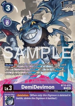 DemiDevimon (BT15-070) EX-10 Alternative Art Englisch