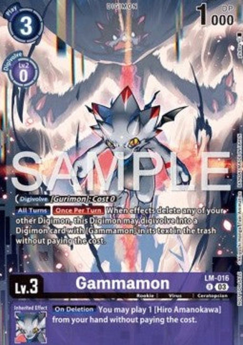 Gammamon (LM-016) EX-10 Alternative Art Englisch