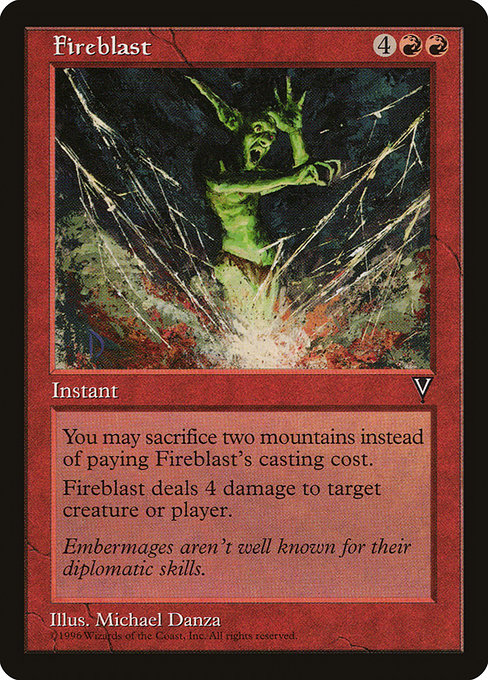 Fireblast VIS- Common Englisch