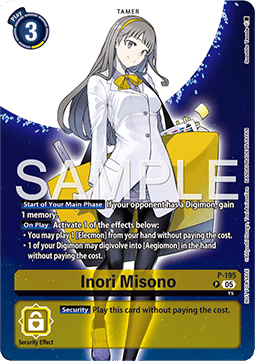 Inori Misono (P-195) (V.2) P Alternative Art Englisch