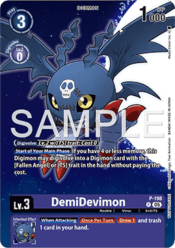 DemiDevimon (P-198) P Promo Englisch