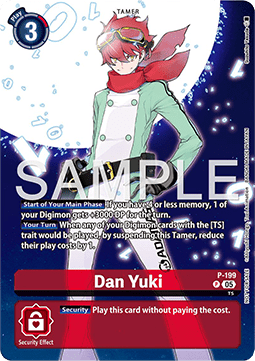 Dan Yuki (P-199) P Promo Englisch
