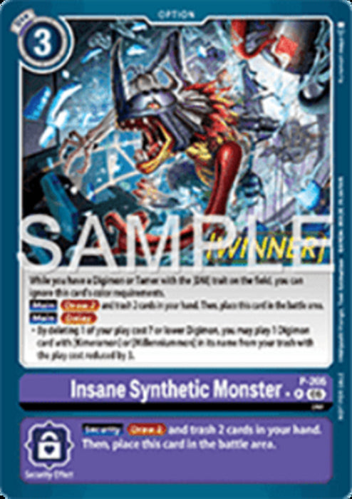 Insane Synthetic Monster (P-205) OTPE Alternative Art Englisch